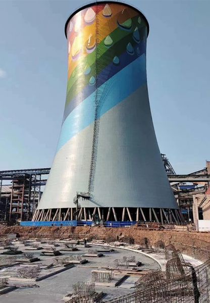 煙囪防腐，冷卻塔防腐