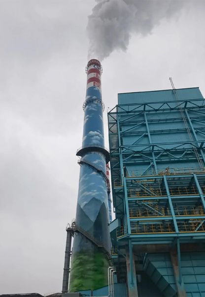 煙囪加固，煙囪修復