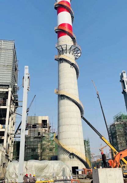 煙囪加固，煙囪修復