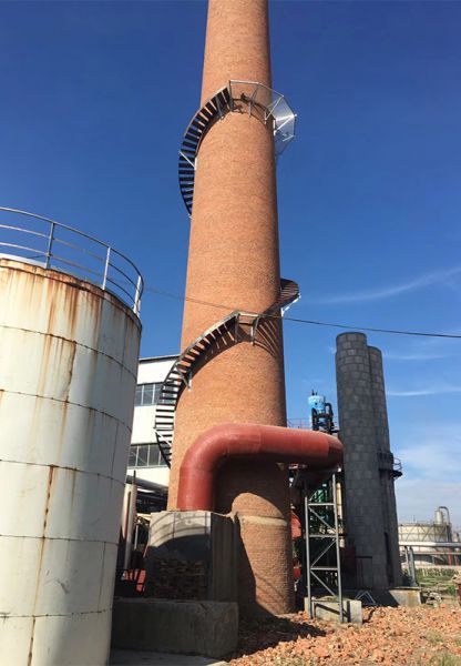 煙囪加固，煙囪修復