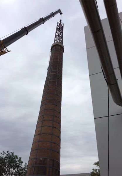 煙囪加固，煙囪修復