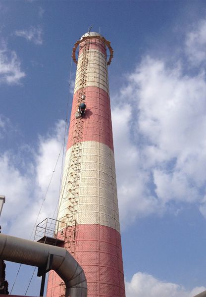 煙囪加固，煙囪修復