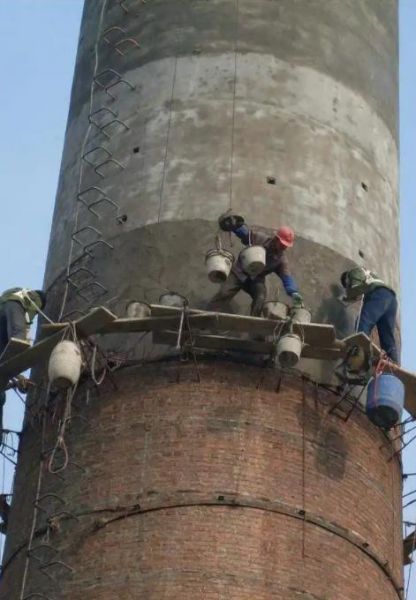 煙囪加固，煙囪修復