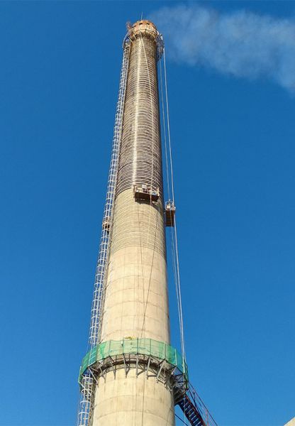 煙囪加固，煙囪修復(fù)