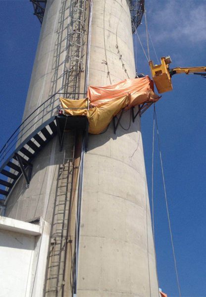 煙囪加固，煙囪修復(fù)