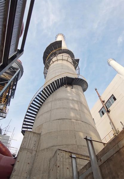 煙囪美化、煙囪彩繪