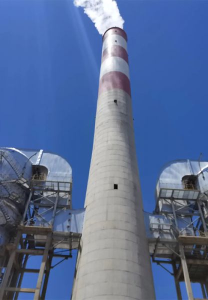 煙囪美化、煙囪彩繪