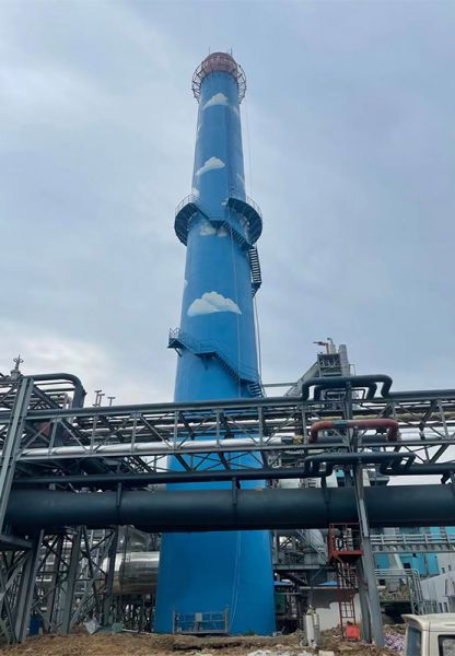 煙囪美化、煙囪彩繪