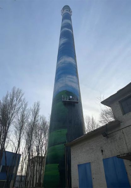 煙囪美化、煙囪彩繪