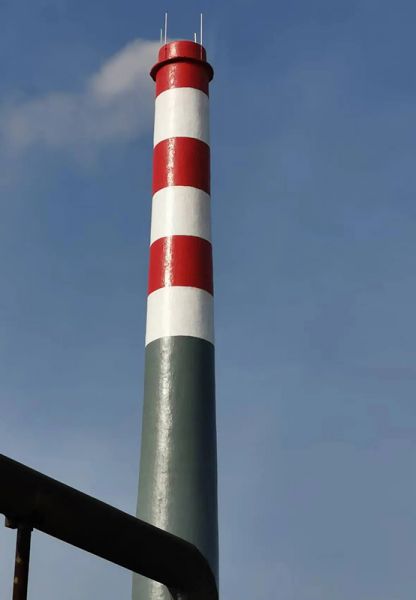 煙囪刷航標、煙囪刷涂料