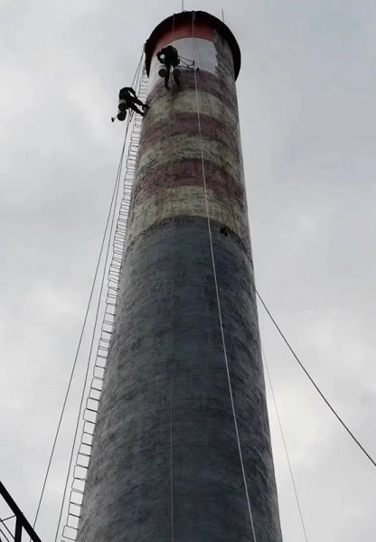 煙囪刷航標、煙囪刷涂料