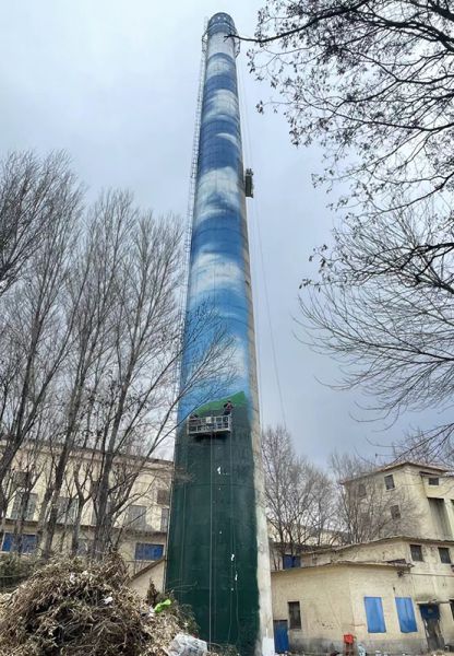 煙囪刷航標(biāo)、煙囪刷涂料