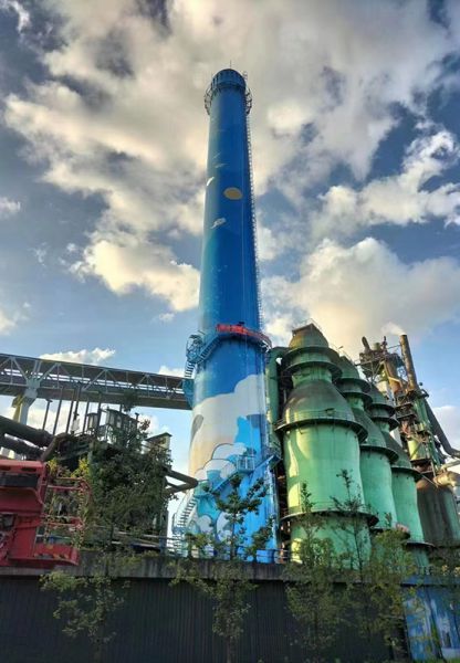 煙囪刷航標(biāo)、煙囪刷涂料