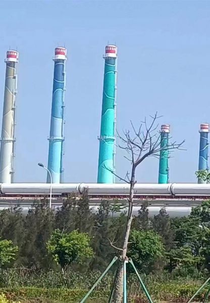 煙囪刷航標、煙囪刷涂料