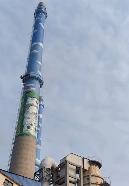 煙囪維修、煙囪加固