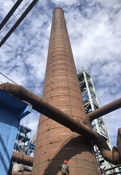 煙囪維修、煙囪加固