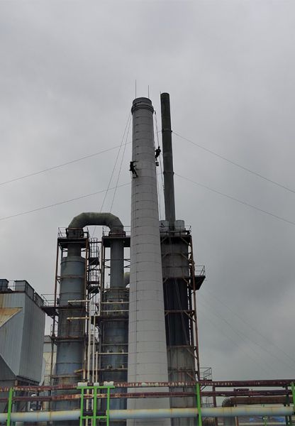 煙囪維修、煙囪加固